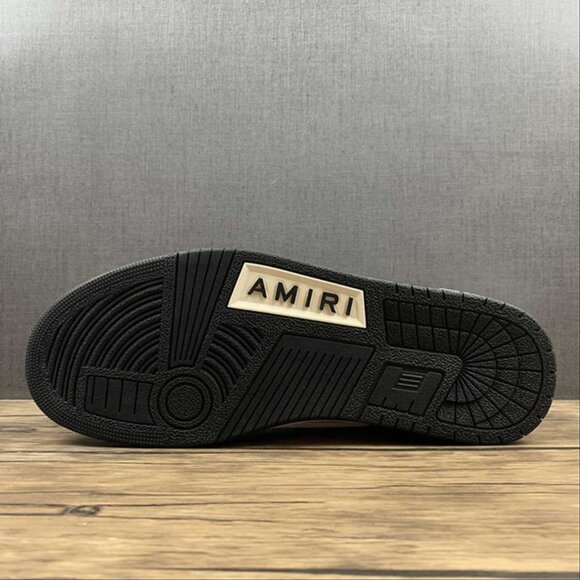 AMIRI Skeleton White And Black Unisex Sneakers - Picture 3 of 14